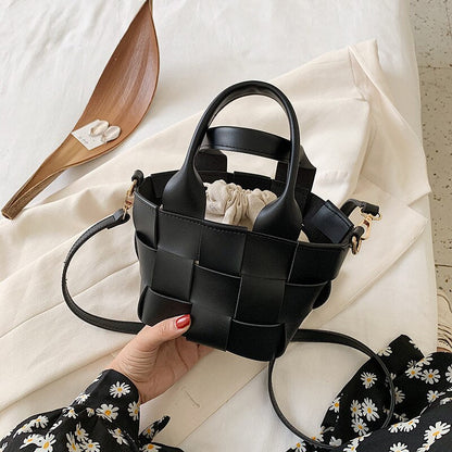 Arken | Mini Gewebte Handtasche Cora