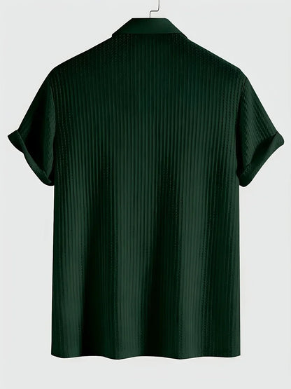 Premium Texturiertes Polo-Shirt