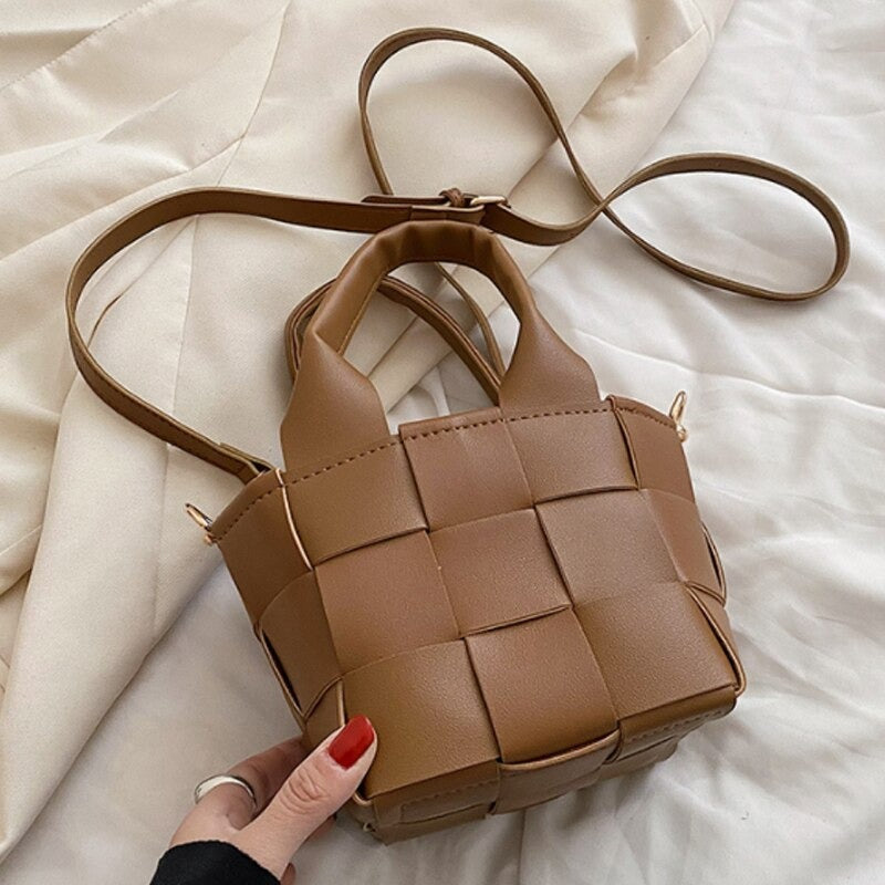 Arken | Mini Gewebte Handtasche Cora