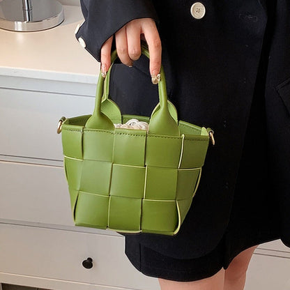 Arken | Mini Gewebte Handtasche Cora