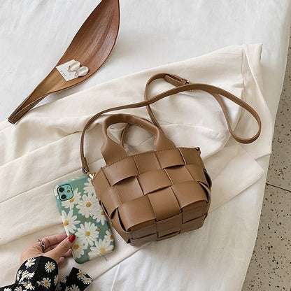 Arken | Mini Gewebte Handtasche Cora