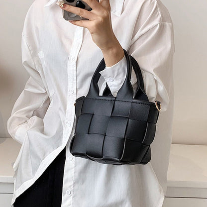 Arken | Mini Gewebte Handtasche Cora
