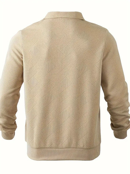 ARKEN™ | Herrenpullover mit geometrischem Muster