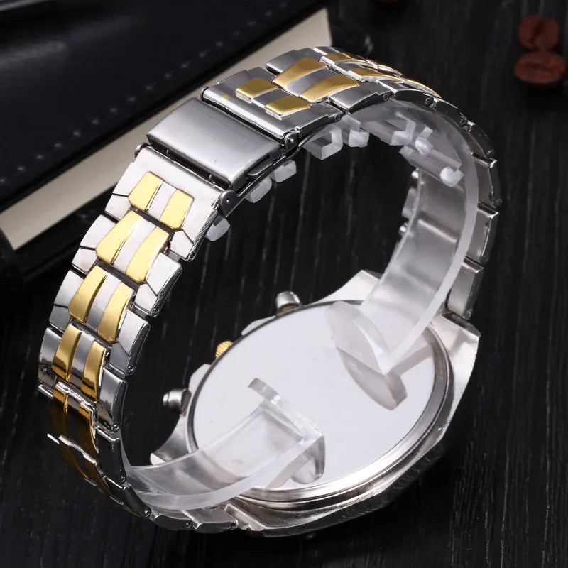 Klassische Herrenquarz Uhr