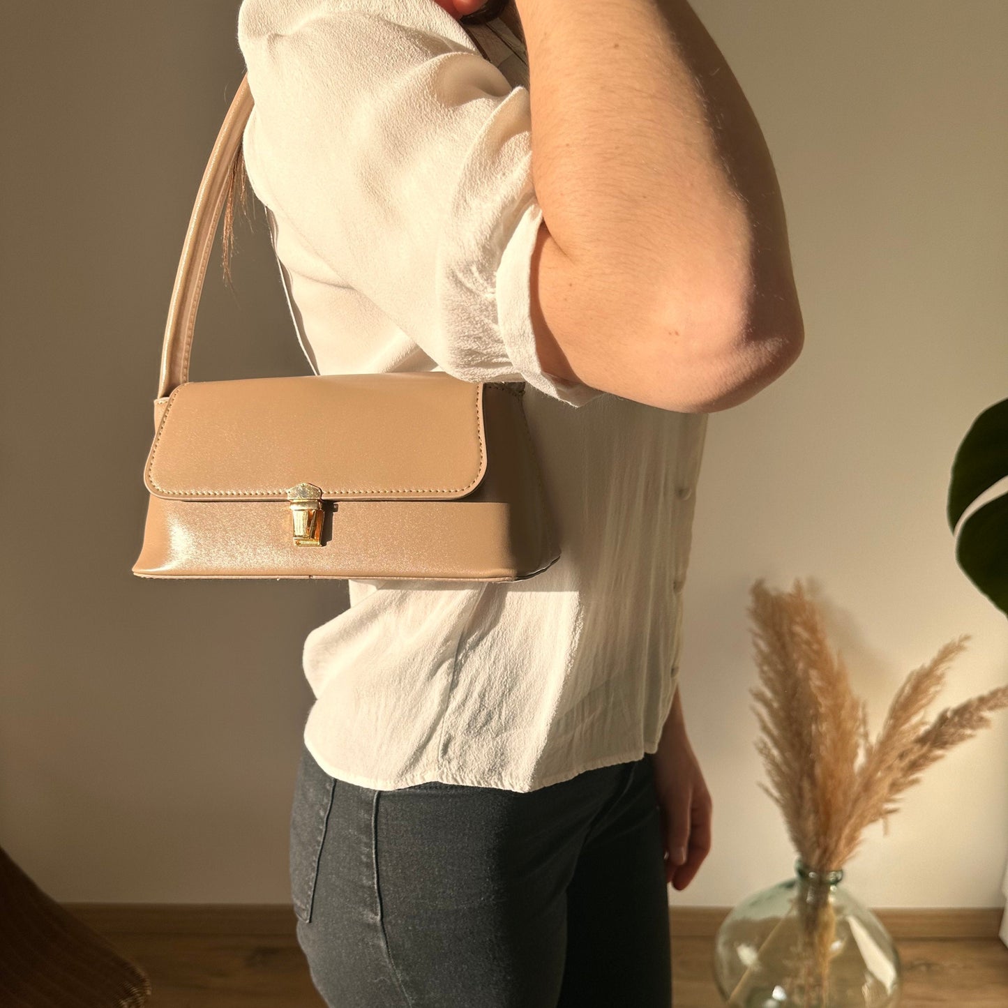 Arken | Vintage Mond Handtasche