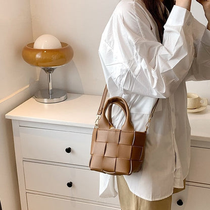 Arken | Mini Gewebte Handtasche Cora