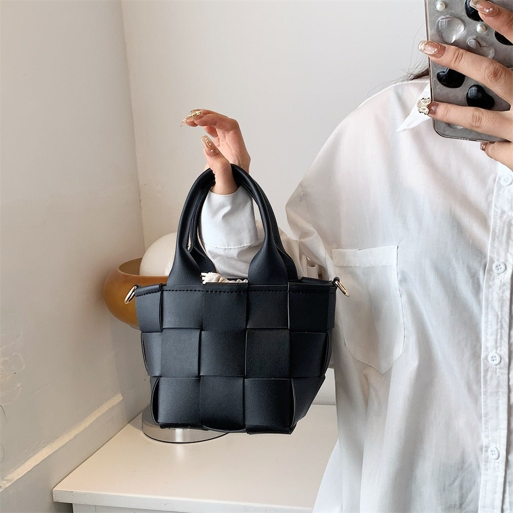 Arken | Mini Gewebte Handtasche Cora