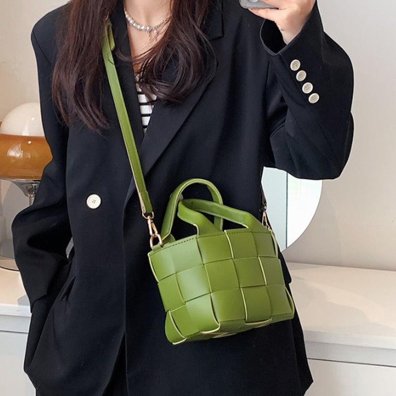 Arken | Mini Gewebte Handtasche Cora