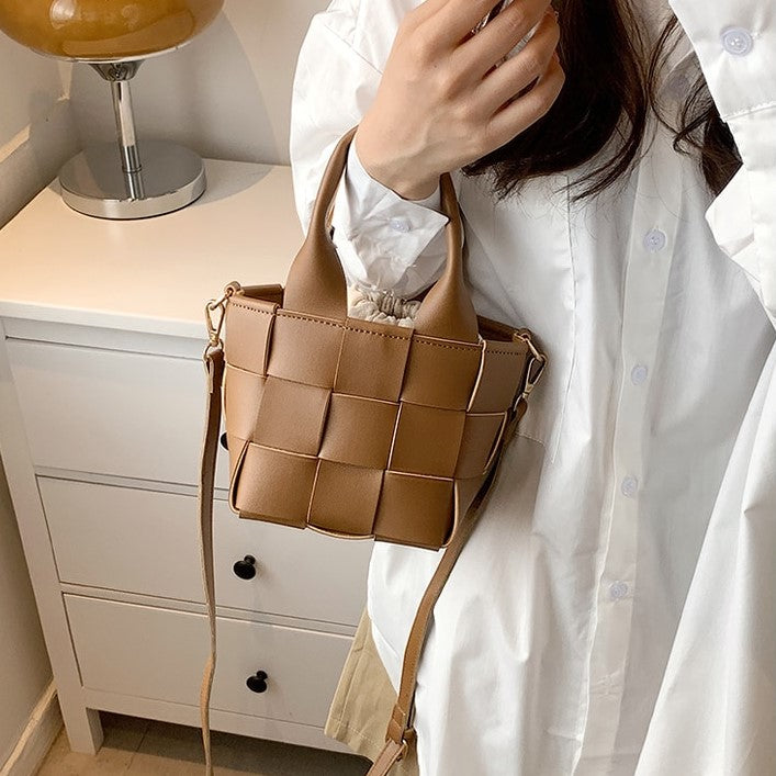 Arken | Mini Gewebte Handtasche Cora