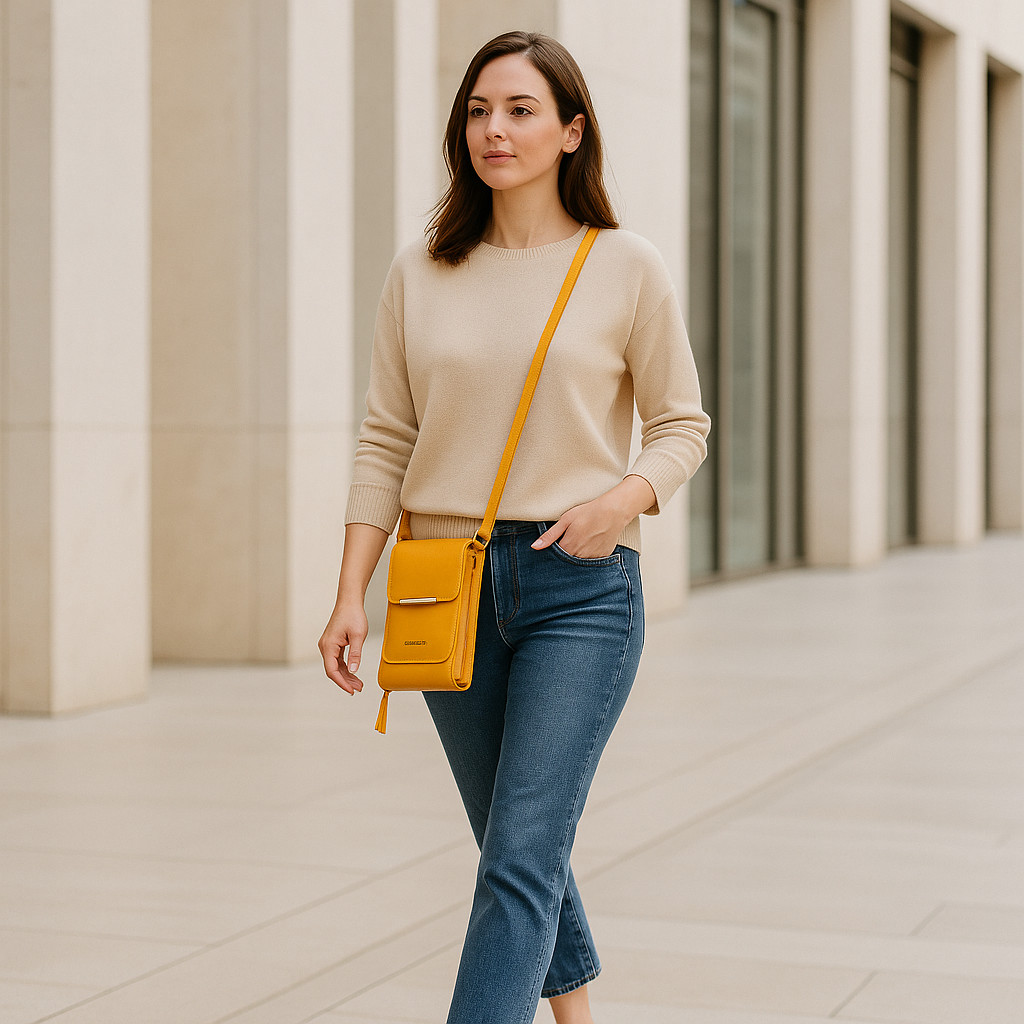 Arken™ • Die Premium Umhängetasche mit Touchscreen